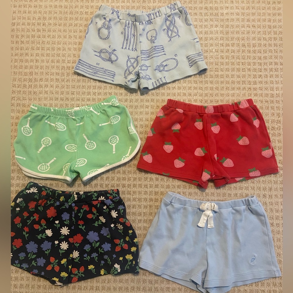 Lot of 5 Beaufort Bonet girls shorts